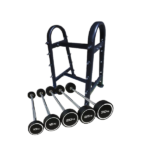 Dvoručni teg, set 10-50kg, ukupno 270kg, SA STALKOM