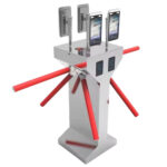 Barrierë treshe me dy anë